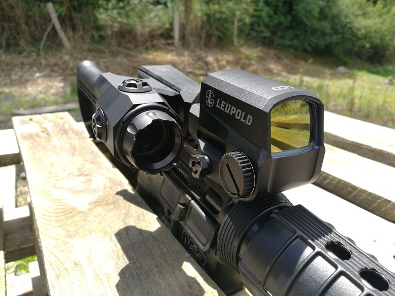 LEUPOLD D-EVO y LCO Vista frontolateral